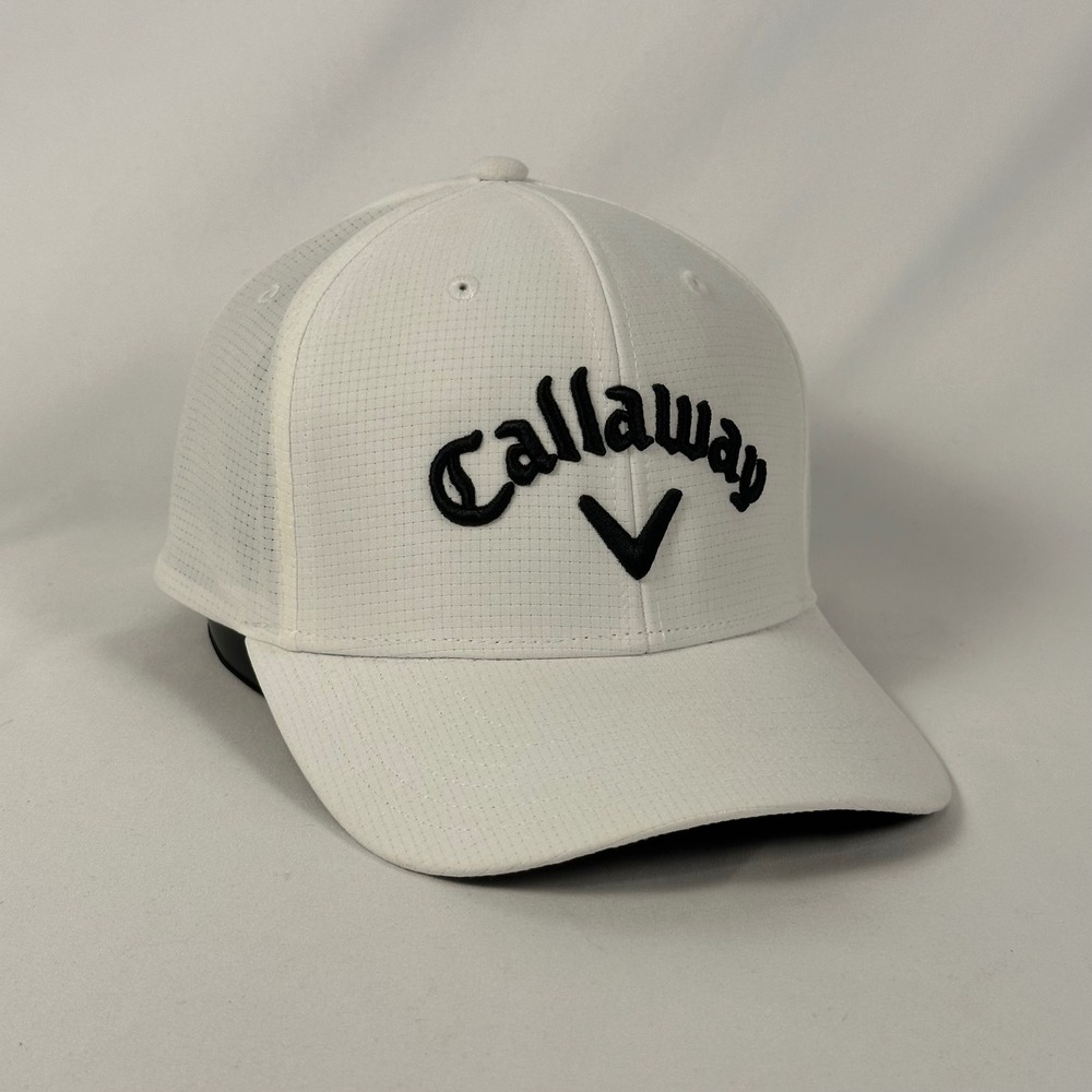 Callaway Performance Golf Hat Mens OSFA White Adjustable Odyssey Logo Mesh Cap